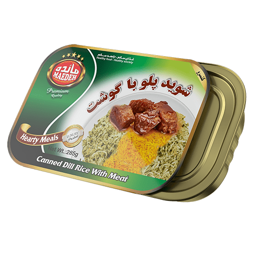 شوید پلو با گوشت 