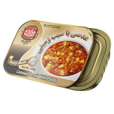 عدسی با سیب زمینی